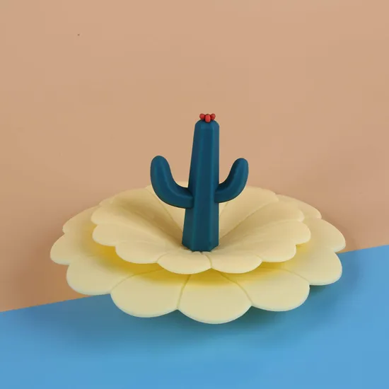 Couvercles faits sur commande de silicone de catégorie comestible de forme de fruit d'enfants mignons créatifs