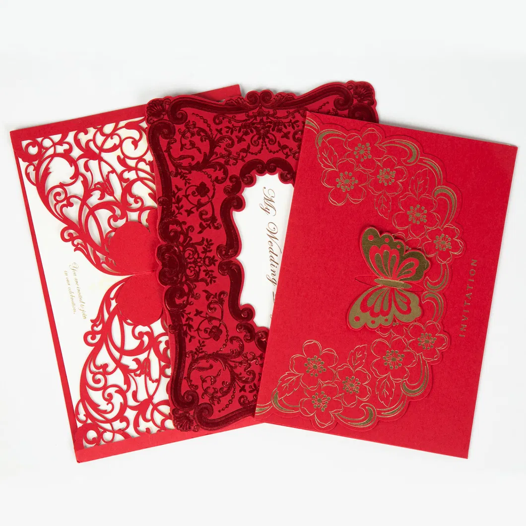 China Wholesale Valentine′ S Day/Wedding/Event Invitation Card Packaging