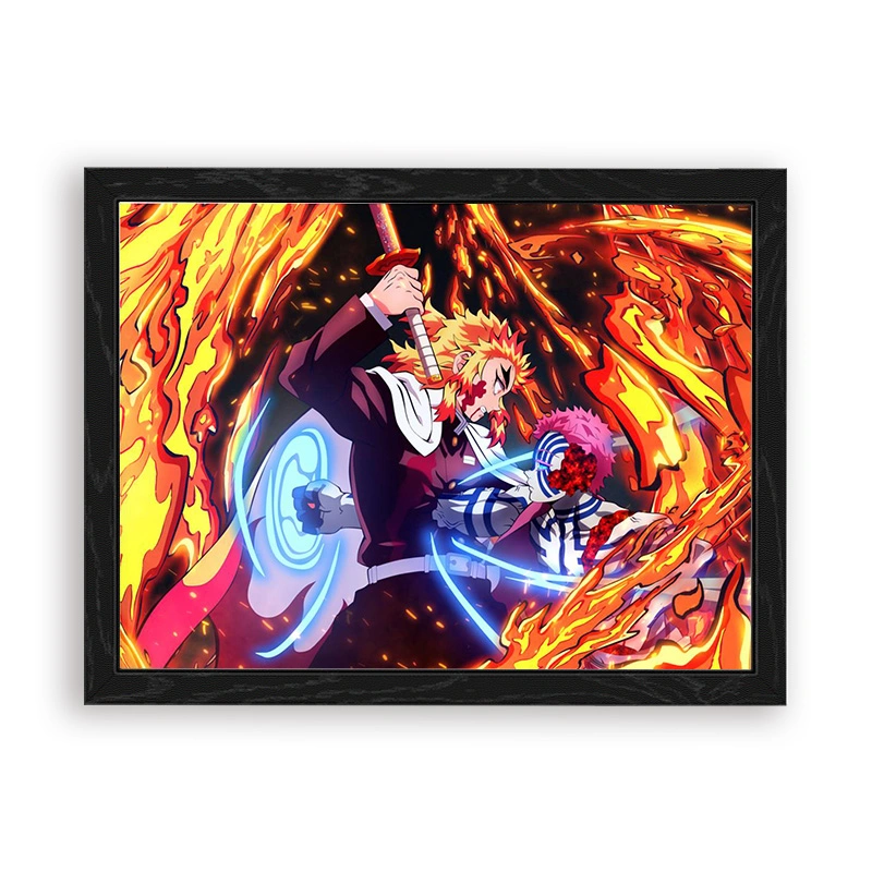 Custom Size Pet/PP 3D Lenticular Flip Picture Anime/Animal Lenticular Printing Poster