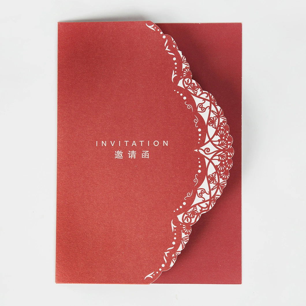 China Wholesale Valentine′ S Day/Wedding/Event Invitation Card Packaging