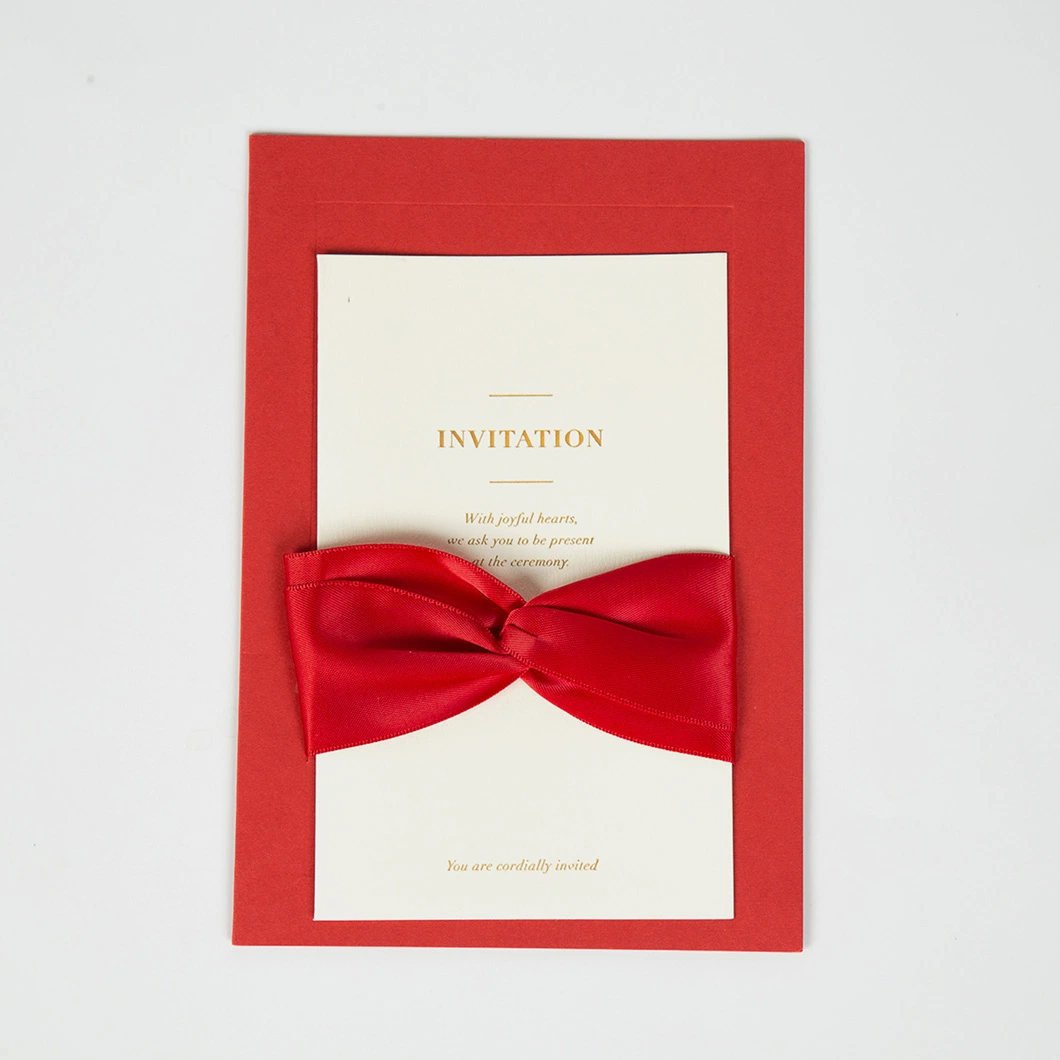 China Wholesale Valentine′ S Day/Wedding/Event Invitation Card Packaging