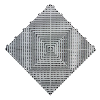 Carreaux de sol de verrouillage de Garage en plastique, tapis de sol modulaires en PP, 400x400x18mm, offre spéciale