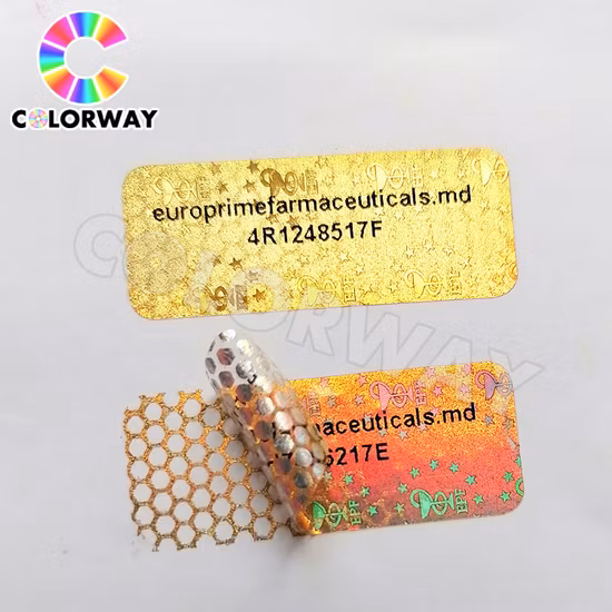Rouleau de conception gratuit argent à gratter, numéro de série, Code à barres Qr Code 2D 3D Original, véritable vide inviolable